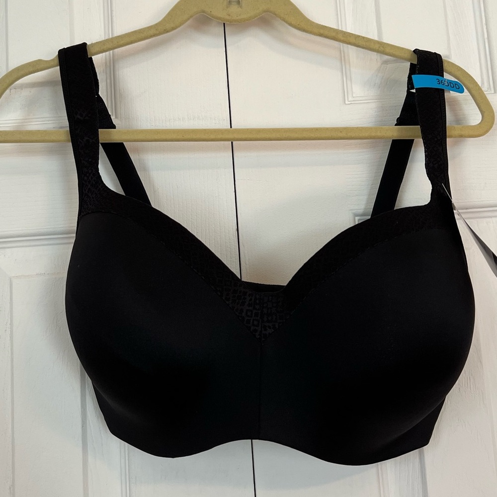 Playtex Women's Secrets Underwire Coverage Balconette T-Shirt Bra 36 DDD
